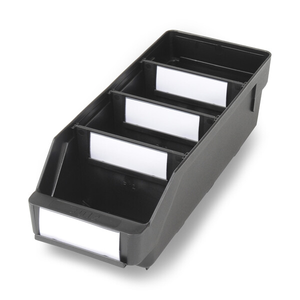 Regalkasten leitfähig Lagerkasten Typ 3012 ESD schwarz